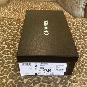 Chanel ballerina shoebox